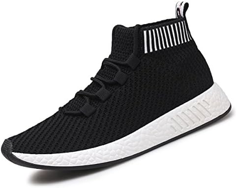 BADIER Mens Mesh Walking Running Sport Sneakers Quick-Dry Sock Shoes