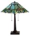 Amora Lighting AM254TL14 Tiffany Style Multicolored Mission Table Lamp, 23 inch High