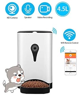 Uunitona Automatic Pet Feeder Food Dispenser For Cats And Dogs