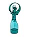 O2COOL Deluxe Misting Fan, Handheld Misting Fan, Battery Operated Fan, Water Spray Fan, Mini Portable Desk Fan, Personal Cooling Fan for Outdoor, Fine Mist Sprayer, Teal