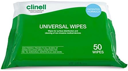 Clinell Universal Sanitising Wipes (Pack of 50)
