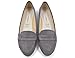 Greatonu Women's Faux Suede Comfort Slip-on Penny Loafer Flat Shoes