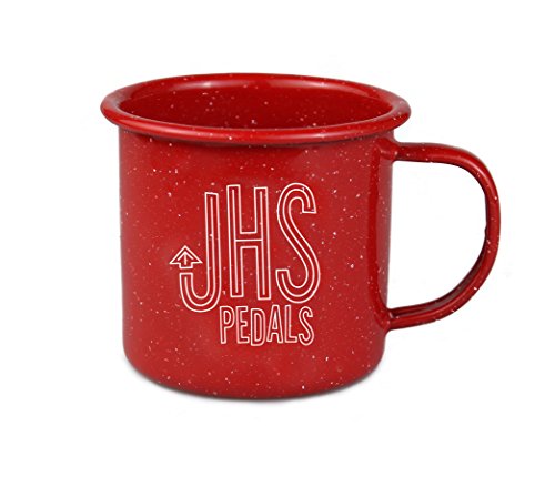 JHS Red Enamel Camper Mug