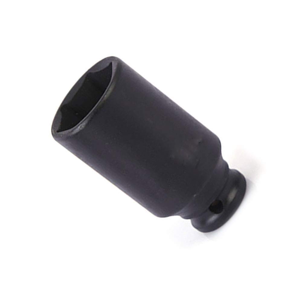 Driver Impact Socket 1/2 Inch Drive 34mm Hub Nut Hexagon Ratchet Wrench Socket Set Fit for Air Pneumatic, Wrenches, Ratchets(8cm Height-Black)