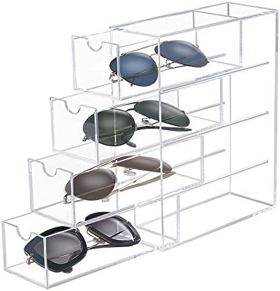 OnDisplay 4 Tier Acrylic Sunglasses/Eyeglasses Organizer