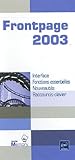 FrontPage 2003 (French Edition) by