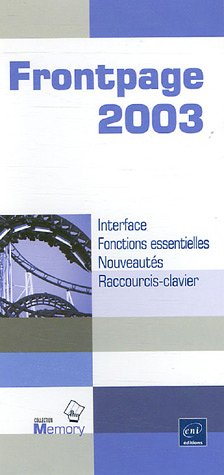 FrontPage 2003 (French Edition) by (Paperback)