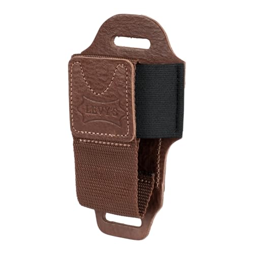 Levy's Leathers MM14-BRN Accessoires - Support émetteur sans fil en cuir - BRN
