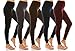 EttelLut High Waist Fleece Lined Leggings Regular and Plus Size for Women and Juniors