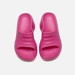 Arqa Marshmallow Wedge Sandals for Women Open Toe