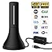 HDTV Antenna - 2019 Update Version Portable HDTV Digital Antenna, 60-120Mile Long Range with Signal Amplifier for 4K HD VHF Uhf Local TV Channels with 13ft Coaxial Cable
