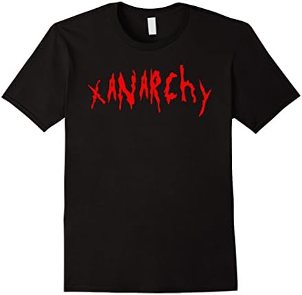 Mens Xanarchy Shirt Medium Black