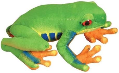 Red Eye Tree Frog - 8 Inch Stuffed Animal Plush - Safe for children - By MaewThai Toys