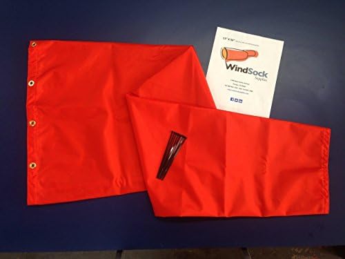 Windsock 13"X56" Orange