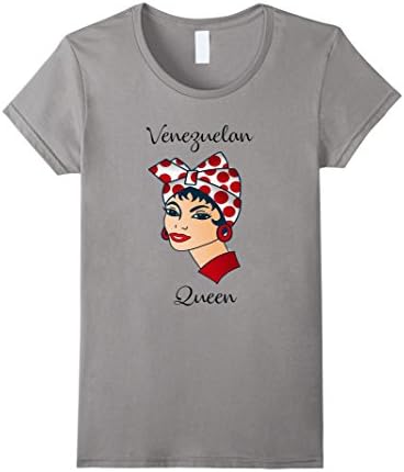 Venezuelan Queen Short Sleeve Crew Neck Shirt