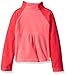Columbia Big Girls' Glacial Fleece Half Zip, Camellia Rose/Punch Pink, Large (14/16)