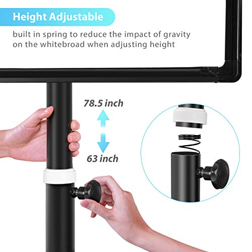 3 Magnetic+Mobile+Whiteboard+inches+Flipchart