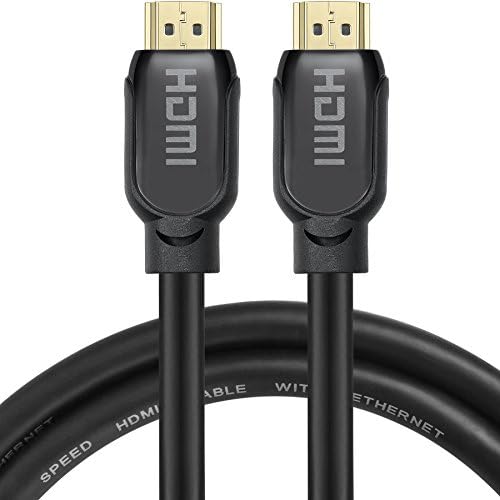 JINPIN-4K HDMI Cable 50ft(15M) - UHD HDMI 2.0 Ready - Ultra High Speed 18Gbps - Supports 4K 2160p,HDR,HD 1080p,3D,Ethernet - Audio Return Video for TV, Blu-ray Player, PC, Xbox, PS3 PS4 ,Roku