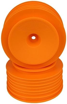 DE Racing PSCUO Speedline Plus SC Wheels for Kyosho Ultima SC6/Traxxas Rear/Slash 4x4, Orange