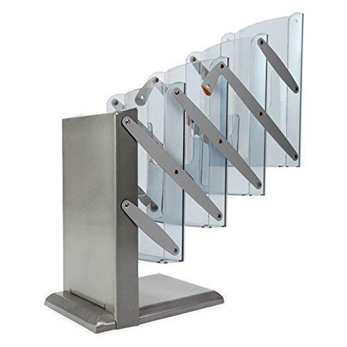 Tradeshow Magazine Rack - Collapsible Literature Holder for Events and Conferences