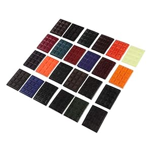 EXCEART 1 Set 24 Kleuren Diy Soja Kaars Dye Cube Kleuring Voor Unieke Soja Kaarsen Geurkaars Maken Kleur Chip
