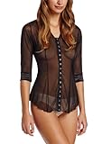 Escante Women's Boyfriend Shirt, Black, Small