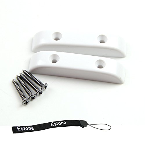 Estone 2x Fender Thumb Rest Tug Bar Finger Pull For Guitar Bass Jazz Precision