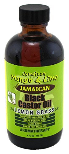Jamaican Mango & Lime Black Castor Oil (Lemon Grass) 4oz