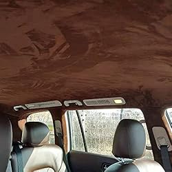 Suede Headliner Fabric with Foam Backing Material