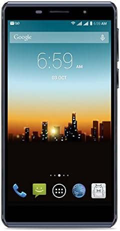 POSH Mobile Memo Pro LTE L600 Phone Unlocked Dual SIM Front Rear Camera 16GB Internal Storage 6” HD Display 2700mAh Battery 4 Hours Talk Time 1Ghz Quad Core Processor Upgraded 1GB of RAM (Black)