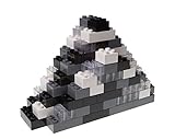 Classic Big Briks by Strictly Briks | Building Brick Set 100% Compatible with All Major Brands | 2 Large Block Sizes For Ages 3+ | Premium Building Bricks with Big Pegs in Neutral Colors | 108 Pieces