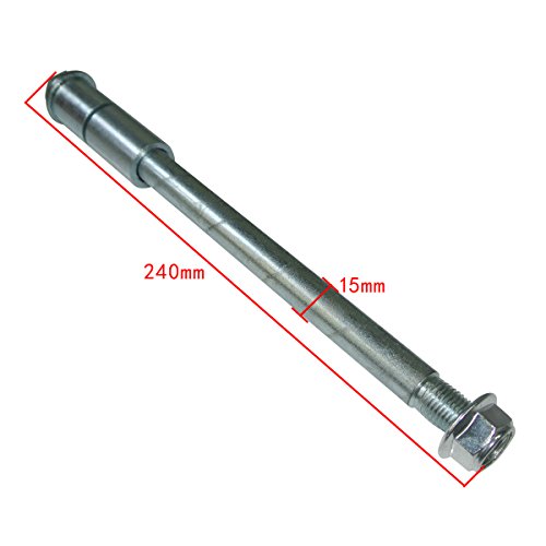 Sthus 15mm 240mm Rear Wheel Axle With Spacers For 125cc 140cc 160cc Pit Dirt Bike