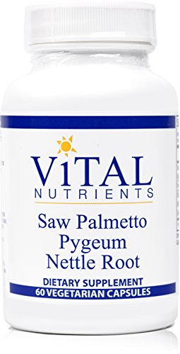Vital Nutrients - Saw Palmetto / Pygeum / Nettle Root - Supports Healthy Prostate Function - 60 Capsules