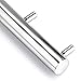Sumnacon Wall Mounted Clothes Hanger Rack, Stainless Steel Garment Hooks Swing Arm Holder, Space Saver Coat Robe Storage Organizer Laundry Room Bedrooms, Clothing Drying Rack 5 Hooks