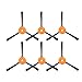 DoubleSun Replacment Part for Ecovacs DEEBOT N79-Side Brushes of Robotic Vacuum Cleaner Accessories(6pcs)