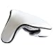 PGC Small Size White Leather Style Mallet Putter Headcover Pu Material (Designed for Smaller Mallet Putters)