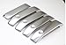 Probrother New CHROME DOOR Compatible With 2004-2014 FORD F150 CHROME DOOR &TAILGATE LEVER HANDLE COVERS 5 PCS