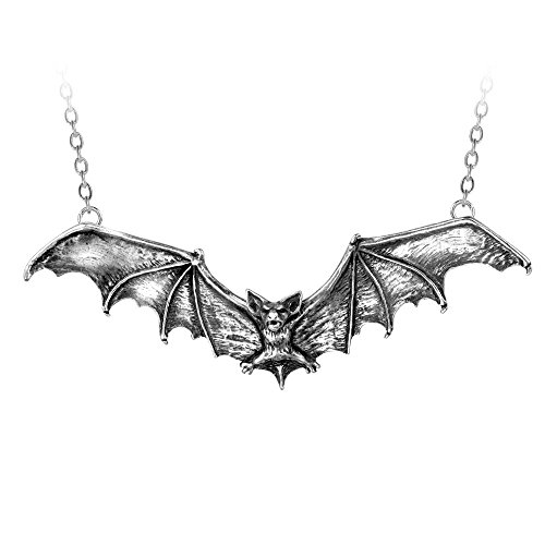 Gothic Bat Necklace By Alchemy Gothic