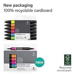 Winsor & Newton Promarker Neon, Set of 6