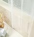 HOMEIDEAS Heavy Duty EVA 3D Cube Shower Curtain Liner,Waterproof Shower Curtain for Bath,72 Inch by 72 Inch