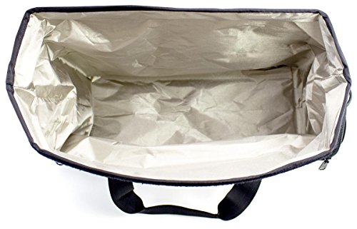 Mission Darkness Padded Utility Faraday Bag for Law Enforcement and Military/Signal Blocking/Data Privacy/EMP Protection for Night Vision Goggles, Rifle Scopes, Cameras, Optics, Phones, and More