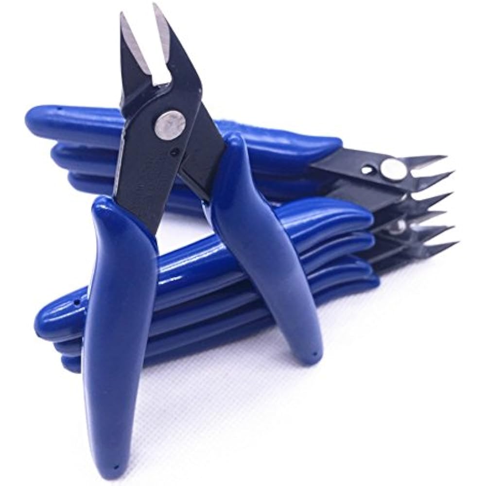 5Pcs/PACK 170 Flush Cutter Internal Spring Cutting Pliers Small Wire