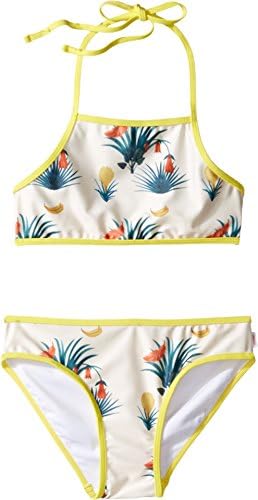 Munster Kids Baby Girl's Madras Bikini Bottom(Toddler/Little Kids/Big Kids) Tropics Swimsuit Set