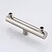 KES ALL BRASS Shower Head Double Outlet Manifold for Dual Sprayer Showering System, Brushed Nickel