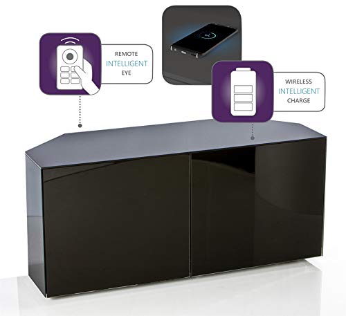 Frank Olsen Intel 1100 Corner Tv Cabinet For Tvs Up To Amazon Co