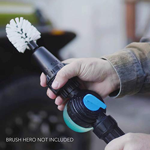 Brush Hero SOAP STAR Garden Hose Nozzle With Soap Dispenser Car Wash