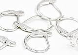 EchoLuxe Sterling Silver 925 Ear Wire Lever Back 50 Pieces - 25 Sets of 2 - EchoLuxe sold by EchoLuxe is the Original