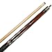 Iszy Billiards Pool Stick Set of 4-2-Piece Cue Sticks Made from Hardwood Canadian Maple Wood in 4 Billiards Accessories﻿, 58 