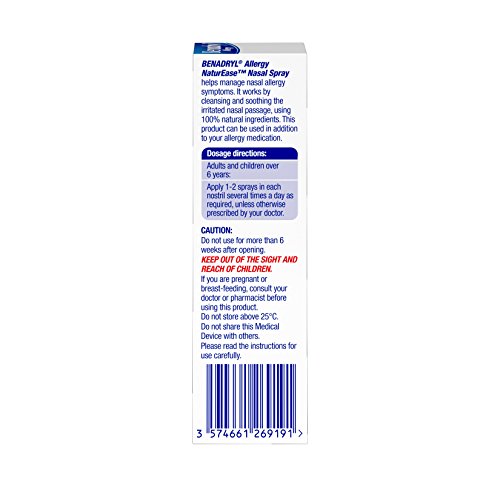 Benadryl Allergy Nature Ease Nasal Spray Buy Online in UAE