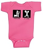SoRock Kids My Mom Onesie Pink